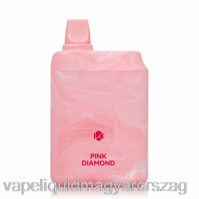 Kadobar X Pk Brands Pk5000 Eldobható Rózsaszín Gyémánt Vape E Cigi